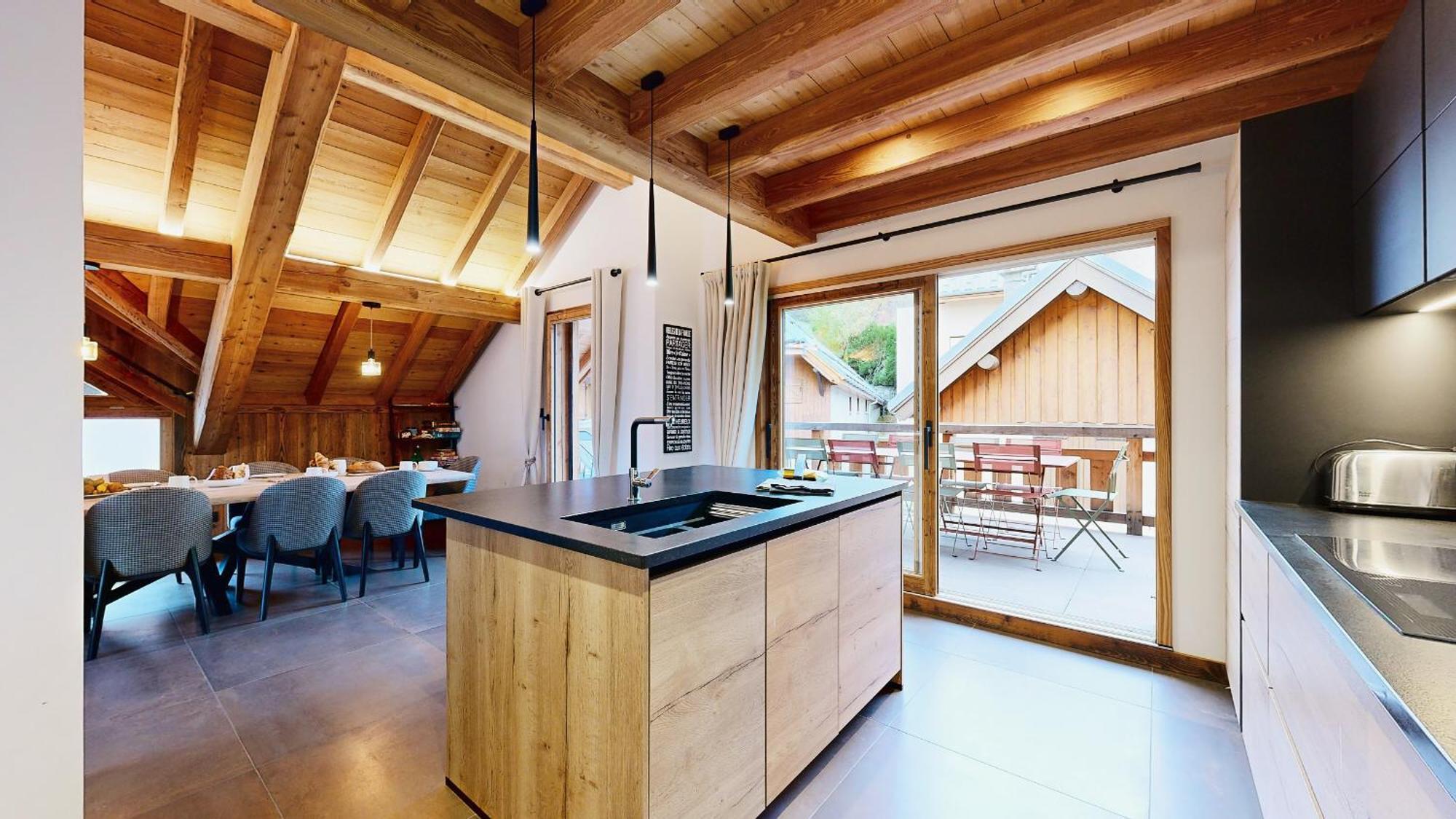 Chalet Sétaz Valloire Kültér fotó